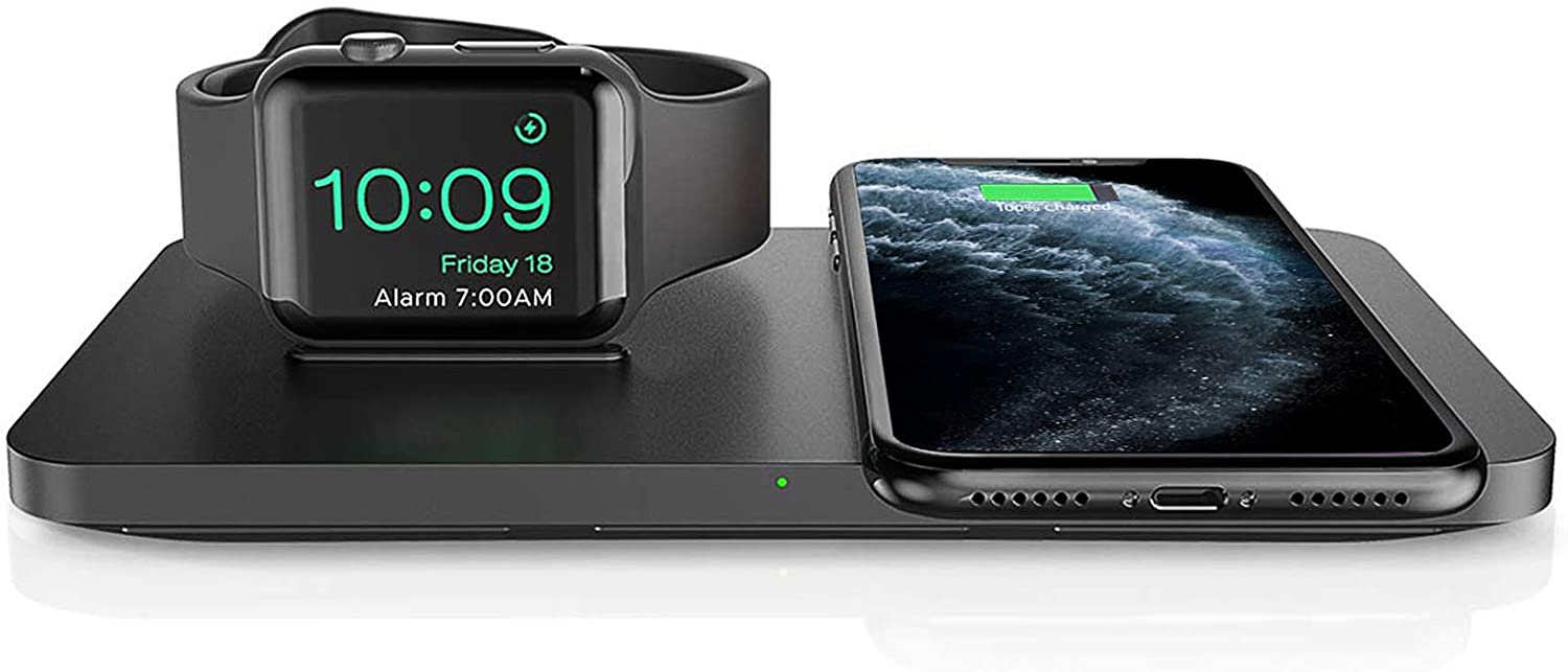 Call Mate 2 in 1 Wireless Charging Station for Mag-Safe, Magnetic Wireless Charger Pad