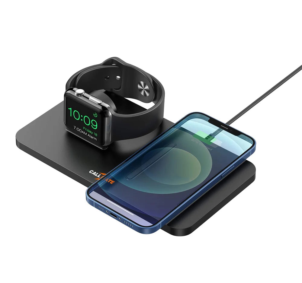 Call Mate 2 in 1 Wireless Charging Station for Mag-Safe, Magnetic Wireless Charger Pad